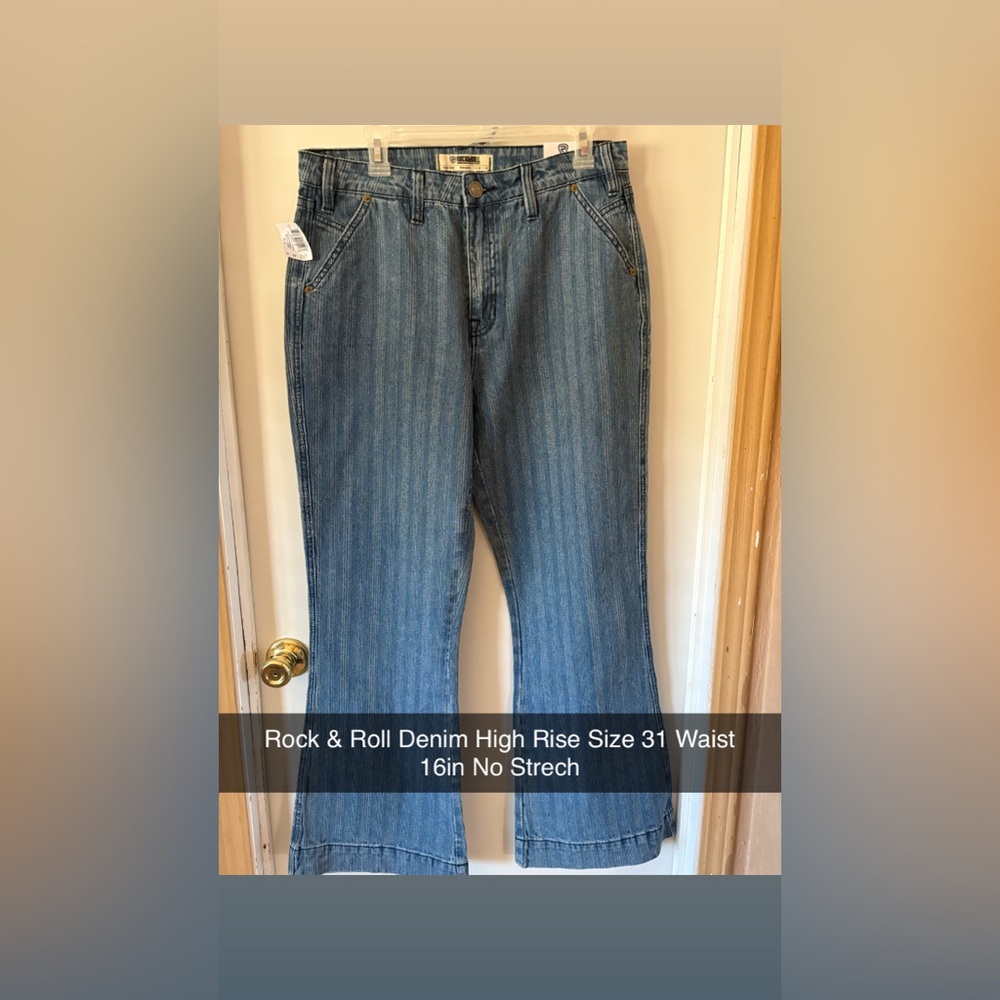 Rock & Roll Cowgirl Blue Boot Cut Jeans